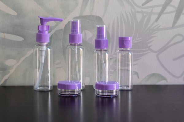 Kit de Frasquitos para Viaje – Organiza y Lleva tus Cosméticos de Forma Compacta y Segura