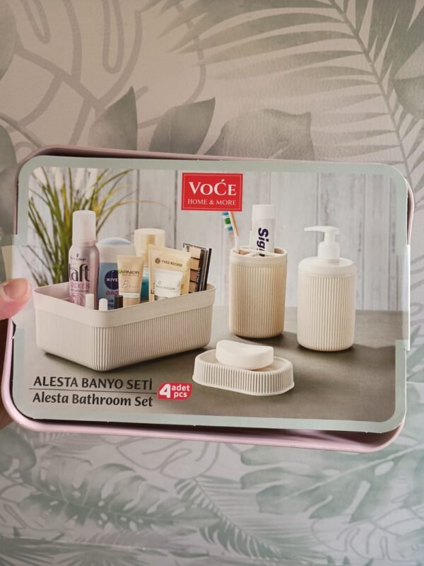 Kit x4 piezas para baño - Image 2