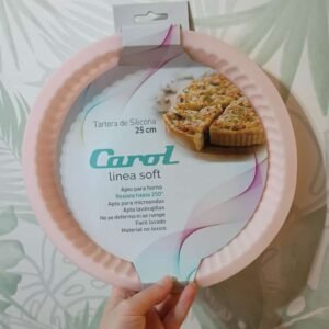 Tartera de Silicona de 25 cm de Diámetro – Antiadherente