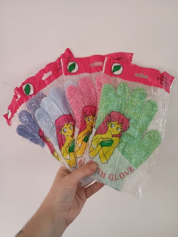 Guante exfoliante ducha