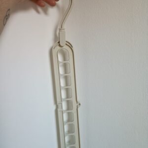 Percha Rebatible con 9 Orificios  , Maximiza tu armario