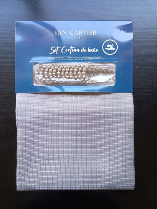 Cortina de baño de tela