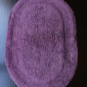 Alfombra de baño oval