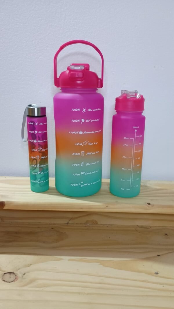Botellas por 3 motivacionales